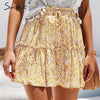 Sunshine Bohemian Ruffled Skirt