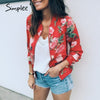 Casual Floral Jacket