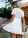 Cotton Puff Short SleeveSummer Dress