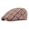 Plaid Newsboy Cap