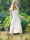 Spring Girl Gentle Wind White First Love Dress