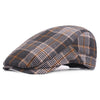 Plaid Newsboy Cap