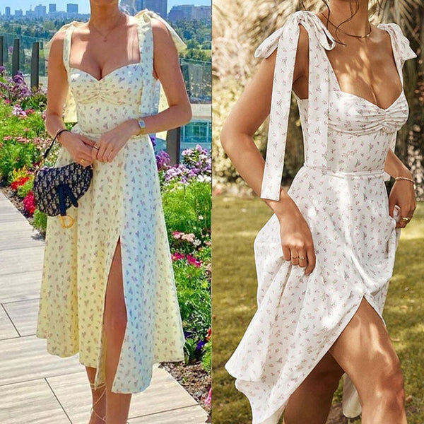 Summer Spring Floral Dress Women's Sexy Casual Fashion Clothing 2022