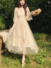 Vintage Princess Lace Dress