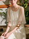 Gently now Vintage Long Nightgowns Short Sleeve