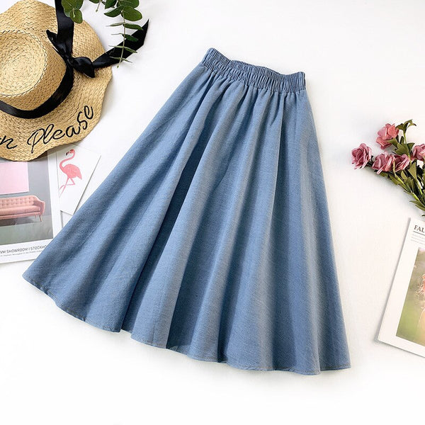 Vintage Demin Skirt