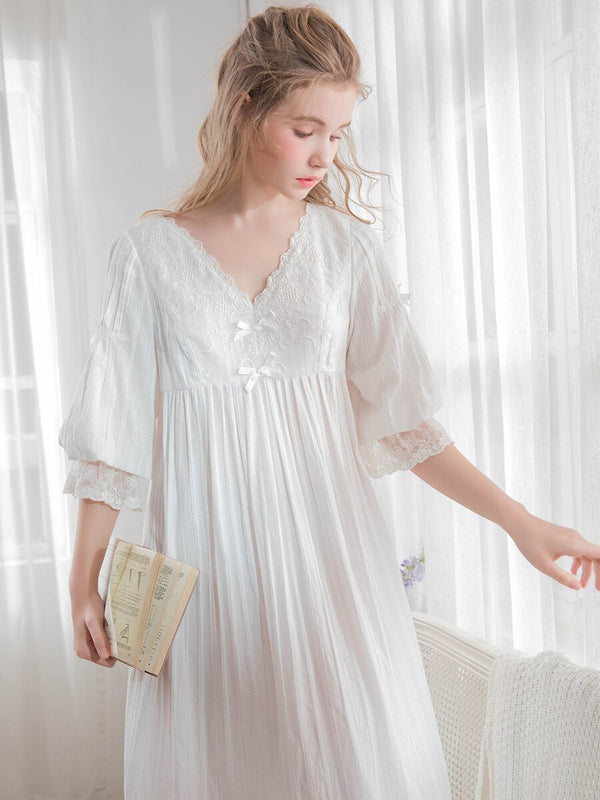 Cottagecore Clothing outfit nightgown fashion  sleepwear vintage