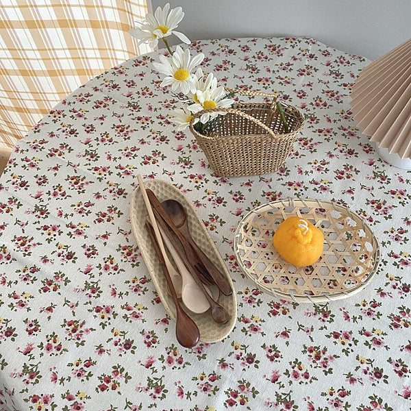 Table Cloth Korean Blogger Ins With Tablecloth Retro Background Cloth