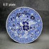 The Blue And White Dinner Set Elegant English Style Dinner Ware