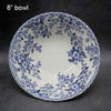 The Blue And White Dinner Set Elegant English Style Dinner Ware