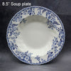 Pretty Blue Pastrol Dinnerwear