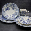 Pretty Blue Pastrol Dinnerwear