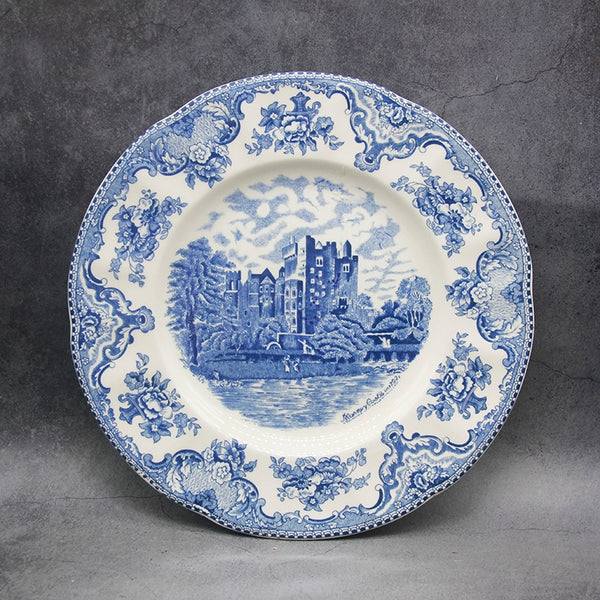 The Blue Britain Castles  Dinner Set European Style Dinner Ware