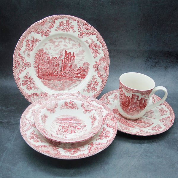 Pretty Pink Pastrol Dinnerwear