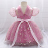 Toddler Baby Girl Dress Flower Dresses Baptism Girl Clothes Lace