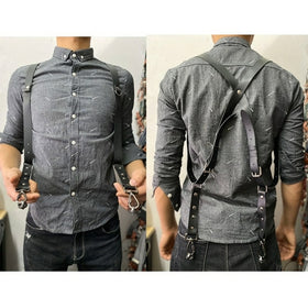 Travel Camera Strap Photographer Unisex Suspenders Vegan Leather