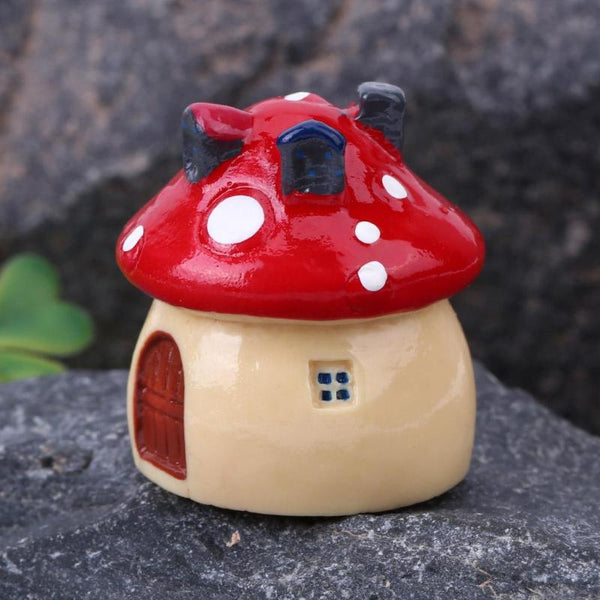 Vintage Home Decor Artificial Micro Landscape Decoration Mushroom
