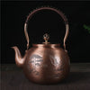 Vitality spring 1600ml antique pure copper teapot health pot boiling