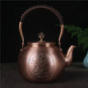 Vitality spring 1600ml antique pure copper teapot health pot boiling