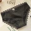 Wasteheart Lace Cotton Bow Low Waist Panties