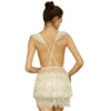 White Fairy Wedding Strap Nightdress Women Sexy Lingerie Lace