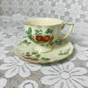 White Gold Teapot Bone China Coffee Cup Saucer Set 220ml Ceramic Mug