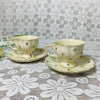 White Gold Teapot Bone China Coffee Cup Saucer Set 220ml Ceramic Mug