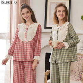 Plaid Vintage Pyjama Set