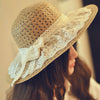 Wide Brim Lace Sun Hats