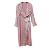 Women Sleepwear Princess Robes Pajamas.Lady Stain Stringy Selvedge