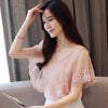 Women Tops and Blouses Summer Lace Blouse Shirt Fashion Women Blouses