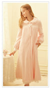 Women's Sleepwear Lolita Princess Robe Light Blue Flannel