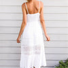 Flowy White Summer Dress