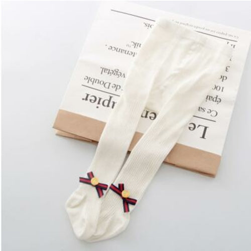 0 10 Yrs Children Spring Autumn Winter Bowknot Tights Cotton