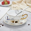 YeFine 200ml British Drinkware For Coffee High Grade Bone China Tea