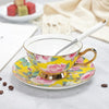 YeFine 200ml British Drinkware For Coffee High Grade Bone China Tea