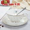 YeFine 200ml British Drinkware For Coffee High Grade Bone China Tea