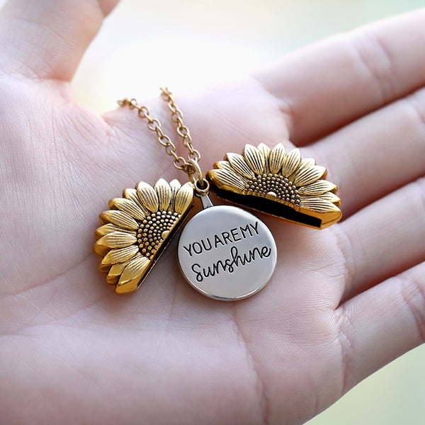 Cottagecore Necklace Cottagecore jewelry  you are my sunshine necklace christmas gift valentines present 