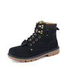 ankle boots men fashion pu leather men shoes basic black boots buckle