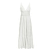 White Pearls Summer Dress