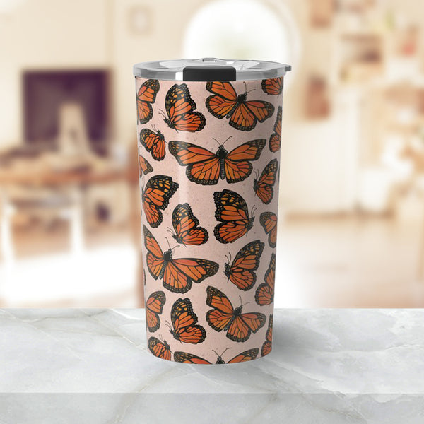 Monarch Butterfly Travel Coffee Mug