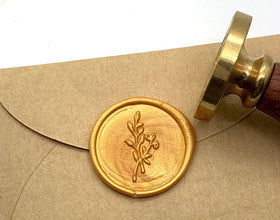 Leaf Sealing Wax Stamp Kit - Leaves Wax Seal Stamp