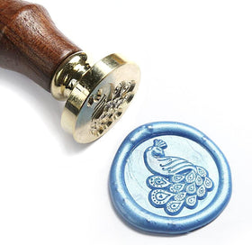 Arts & Crafts Peacock Wax Seal Stamp-Great for Embellishment