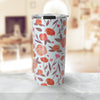 Red Floral Travel Coffee Mug