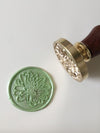 November Birth Month Flower Chrysanthemum Wax Seal Stamp