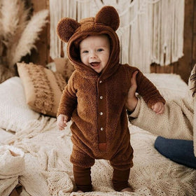 Brown Bear Baby Onesie