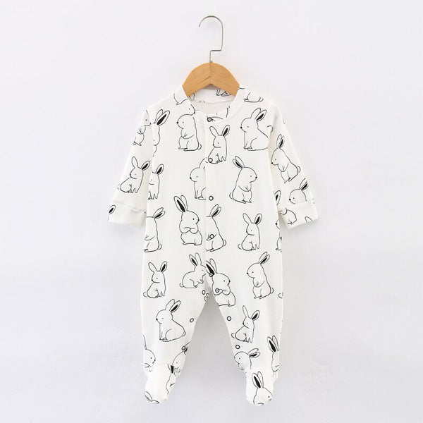 White Rabbit Cotton Baby Romper