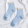 Lace frilly ruffle socks
