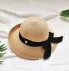 Summer Straw Sun Hats Wide Brim