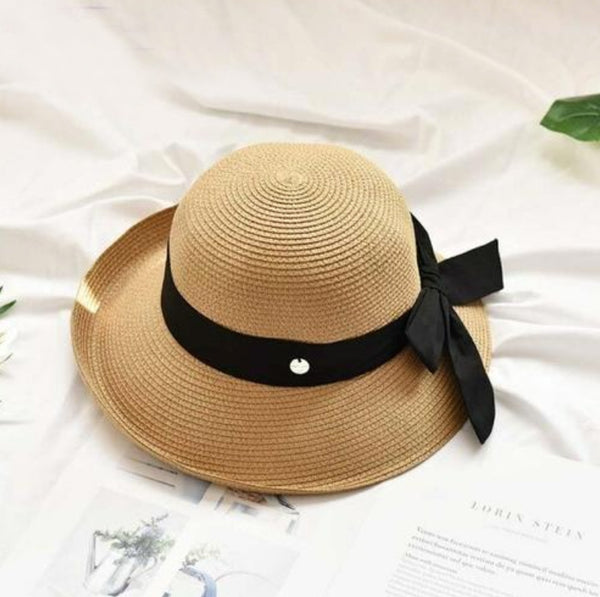 Summer Straw Sun Hats Wide Brim